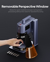 LaserPecker LP5 Deluxe avec glissière rotative 20W 8K Graveur laser portable pour tous les matériaux