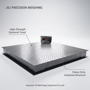 Báscula Digital <span class=keywords><strong>de</strong></span> Plataforma <span class=keywords><strong>de</strong></span> Acero <span class=keywords><strong>de</strong></span> Alta Precisión Jili <span class=keywords><strong>de</strong></span> 1T-10T y 4mm para Uso Industrial, Comercial y Pesaje con Viga en U - Product Image 3