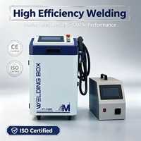 Machine de soudage laser portable 3-en-1 certifiée CE pour l'acier inoxydable 1500W avec tête SUP23T