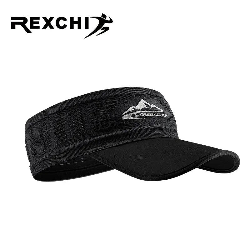 REXCHI XMZ249 nuovo arrivo protezione parasole assorbente dal sudore cappelli da Golf con visiera sportiva da Tennis