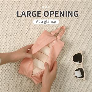 Nouveau sac de rangement pour sous-vêtements en tissu à mémoire de forme, sac de tri de vêtements de voyage, sac organisateur de sous-vêtements, sac de rangement pour articles de toilette - Product Image 4