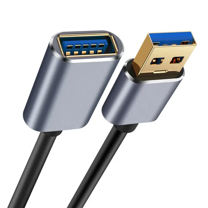 High Quality Gold plated USB3.0 Male to Female Extension Data Cable