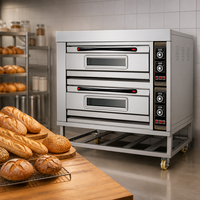Petit four de boulangerie 220V/380V, four à convection électrique de comptoir pour la cuisson du pain, des gâteaux et des biscuits
