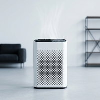 Purificateur d'air haute performance 230m3/h CADR, contrôle intelligent par application WiFi, filtre HEPA, purificateur d'air pour grande pièce de 300 pieds carrés