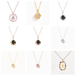 महिलाओं के इंटरलॉकिंग सर्कल हार मां-बेटी को हमेशा के लिए लंबे समय तक लटकता वाले गहने - Product Image 2