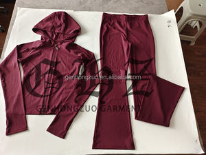 <span class=keywords><strong>2026</strong></span> Özel Tasarım Kadın Eşofman Takımı Fermuarlı Ceket ve Katlanır Paça Pantolon Kadın Takımları Spor Giyim Antrenman Seti Kadın Giyim Setleri - Product Image 5