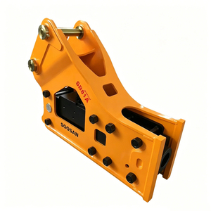 For SB81A New Condition Hydraulic Breaker Gearbox Side Type Chisel Hammer Mechanical Hydraulic Engine Pump for 18-26 Ton - Product Image 1