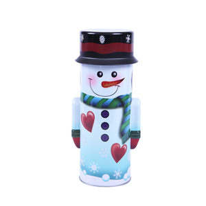 Caja de Metal de hojalata personalizada para galletas, caja de hojalata con forma de soldado de Navidad para regalos, venta al por mayor - Product Image 3