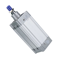 Nuevo Actuador Neumático de Doble Efecto DNC-40-80-PPV-A ISO15552 con Cilindro de Pistón de Aleación de Aluminio y Rodamiento