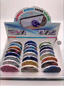 Wholesale Factory Price Custom Logo Printed Foldable Phone <b>Stand</b> with <b>Mirror</b> Novelty Promotional Gift - Product Image 6