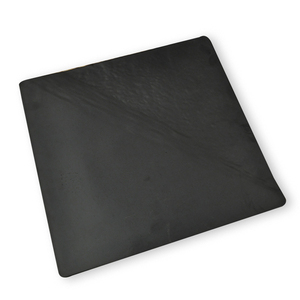 Assiettes plates en mélamine noire, pour restaurants et hôtels, vente en gros - Product Image 2