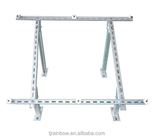 Steel <b>Channel</b> Seismic Rail with Hot-Dip Galvanized Solar Photovoltaic Bracket Featuring Holes - Product Image 5