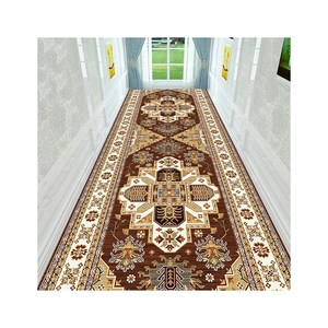 Thảm Hành Lang Màu Đỏ Và Vàng Cổ Điển, Thảm Hành Lang, Thảm Chạy Đỏ - Product Image 4