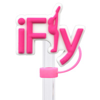 Dosenway – Embouts de paille personnalisés en PVC, motif dessin animé, réutilisables, écologiques, certifiés LFGB, accessoires anti-poussière