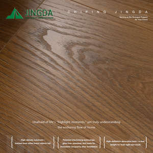 Plancher <span class=keywords><strong>stratifié</strong></span> anti-rayures, embossé EIR, imperméable, durable, à clipser, 8/12 mm, AC4, résistant à l'usure, pour la décoration intérieure - Product Image 3