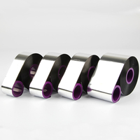 Cinta de Transferencia Térmica de Alta Velocidad LTLL de 30 mm x 600 m, Compatible con Impresoras de Códigos de Barras, Cinta de Resina Reforzada con Cera para Fecha de Caducidad de Alimentos