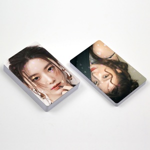 การ์ดสะสมพลาสติกโฮโลแกรม Kpop แบบกำหนดเอง โปสการ์ด Kpop PVC สินค้าของที่ระลึกไอดอล โฟโต้การ์ด Lomo ฮิปฮอป - Product Image 3