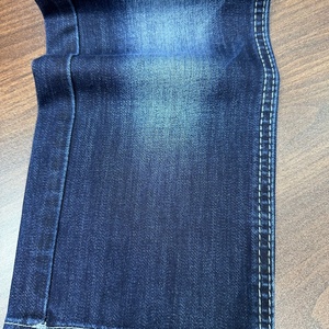 Tissu en denim sergé en coton doux Lizhi XH6005W-2A avec 1% d'élasticité pour jeans, shorts et sacs pour garçons et filles - Product Image 2