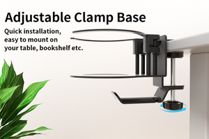 Bras Long Réglable 2 En 1 Bureau Table Porte-Gobelet Casque Crochet Porte-Boisson Casque Support Pour Bureau Maison Jeux - Product Image 4