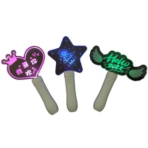 Acrylic Custom <b>Light</b> <b>Stick</b> 15 Color Remote Controlled Glow <b>Stick</b> For Concert Fan Club Atmosphere Prop - Product Image 2