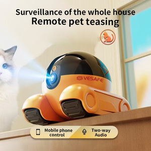 Vesafe ngoài trời ai di động thông minh Mèo điều khiển từ xa 360 an ninh <span class=keywords><strong>Robot</strong></span> Pet Home <span class=keywords><strong>Camera</strong></span> chống nước di chuyển <span class=keywords><strong>camera</strong></span> giám sát - Product Image 2