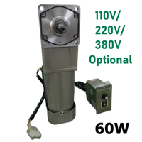 Plc Nuevo 60w 90. Motorreductor de Gran Torque con Regulador 110/220/380v Venta al por Mayor
