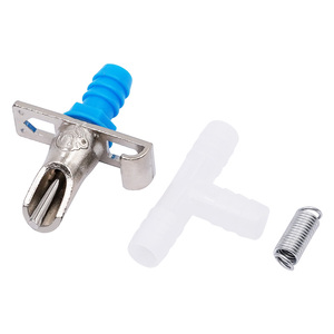 Trang Trại Gia Cầm Tự Động Thỏ Lồng Kẽm Hợp Kim Núm Vú Người Uống Mạ Kẽm Thỏ Hamster Núm Vú Nước Người Uống - Product Image 2