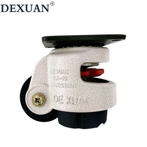 Roulette de supo maono d'or, roulette de conteneur de déchets roulé, roues de roulette orange de 5 pouces - Product Image 5