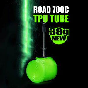 ท่อภายในรถจักรยานแบบเบามากอุปกรณ์เสริมสำหรับจักรยานท่อภายใน28in วาล์วแบบฝรั่งเศส - Product Image 4