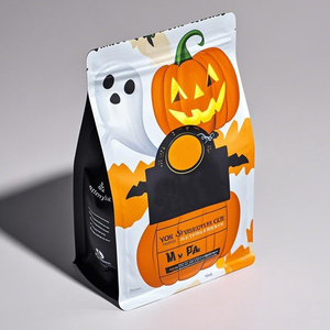Halloween y Navidad palomitas de maíz ciegas impermeables holográficos dulces Zip sacos de regalo autosellante bolsa con cremallera embalaje - Product Image 6