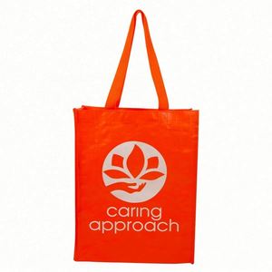 Sacs fourre-tout promotionnels en PP laminé non tissé, écologiques, recyclables et réutilisables, avec impression de logo personnalisée de haute qualité, pour cadeaux d'affaires - Product Image 6