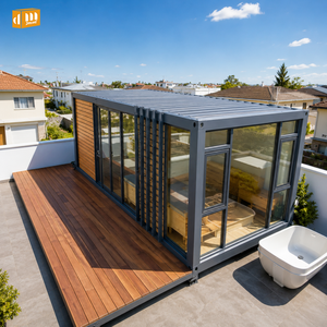 Fábrica DreamMaker China Casas prefabricadas Casas de contenedores modernas portátiles Casas de contenedores desmontables de 20 - Product Image 1