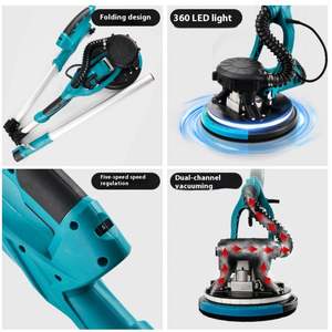 <span class=keywords><strong>Lijadora</strong></span> Eléctrica para Paneles de Yeso de 220V, Máquina Plegable para Pulir Paredes, Pulido de Masilla y Acabado de Paredes - Product Image 4