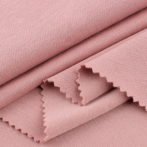 200GSM coton Spandex côtelé simple Jersey <span class=keywords><strong>tissu</strong></span> 94% coton 6% Spandex épais 1*1 plaine teint côtes veste d'hiver robe pour garçons - Product Image 1