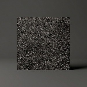 Piastrella in Pietra Lavica Nera 10x10 Naturale per Decorazioni Esterne - Product Image 1