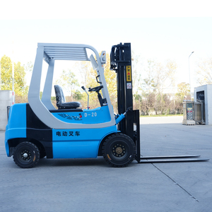 Многофункциональный полностью гидравлический вилочный погрузчик EACHAN для склада, 2-тонный электрический погрузчик для подъема контейнерных грузов - Product Image 3