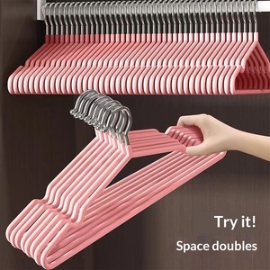 <span class=keywords><strong>Cintre</strong></span> à vêtements robuste et durable pour la maison, <span class=keywords><strong>cintre</strong></span> épaissi pour adultes, <span class=keywords><strong>design</strong></span> antidérapant - Product Image 4
