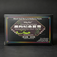 Pâte de Baies de Goji Noires et de Mûres en Gros, Stable et Prête à l'Emploi, Exquise, pour la Santé, Idéale pour la Revente aux Grossistes de Produits Alimentaires