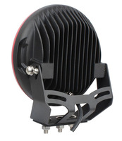Super lumineux 9 pouces rond 96W étanche LED lumière de travail 12v24v conduite voiture lumière pour camion routier Auto éclairage extérieur
