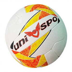 Bola de Netball de entrenamiento de nivel profesional, Netball hecho de goma SYN, agarre duradero equipado con vejiga - Product Image 1