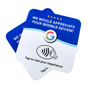 Autocollant de table personnalisé en PVC avec NFC pour avis, réseaux sociaux, menu, Google Review – Tapper pour noter - Product Image 5