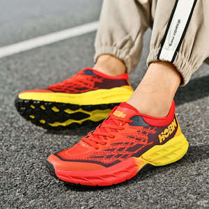 Chaussures de course pour hommes, style sportif, légères, respirantes, en maille, décontractées, pour la gym, le jogging quotidien, avec bande absorbant les chocs MD, souples - Product Image 4