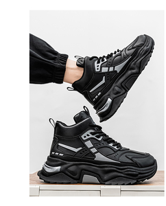 Zapatos para Hombre, Estilo 2026, Zapatillas Blancas con Plataforma Integrada, Zapatillas Deportivas Casuales para Hombre, Estilo para Caminar - Product Image 2