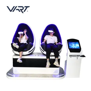 Amusement Park Electric Motion Platform Simulador 9D Double Seats VR 9D Cinema UK
