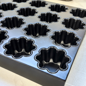 Plateau de cuisson en forme de fleur personnalisé pour restaurants, résistant à la chaleur, antiadhésif, pour <span class=keywords><strong>pain</strong></span> et pâtisseries, en gros - Product Image 4