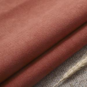 Tissu de canapé en velours glacé à carreaux uni, matériau tricoté haut de gamme en coton et lin, tissu grossier pour la décoration de canapé - Vente en gros usine - Product Image 3