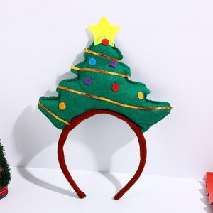 Diademas Decorativas Navideñas Hechas a Mano para Niños, Diademas Navideñas para Decoración <span class=keywords><strong>Navideña</strong></span> y de Año Nuevo - Product Image 1