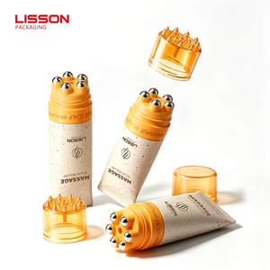 Flacone Roll-on Personalizzato da 90ml <span class=keywords><strong>per</strong></span> la Cura del Cuoio Capelluto con 5 Sfere Massaggianti e Tappo Massaggiante <span class=keywords><strong>per</strong></span> Massaggio Corpo/<span class=keywords><strong>Crema</strong></span> Rassodante <span class=keywords><strong>per</strong></span> la Pelle - Product Image 1