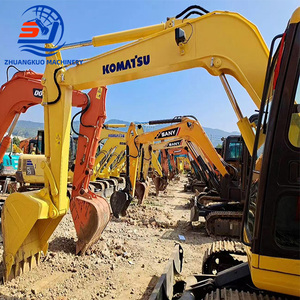 Miniexcavadora Komatsu PC60 de 6 Toneladas de Peso Operativo con Cucharón de Excavación de 0.18m³ de Capacidad, Modelo Usado - Product Image 3