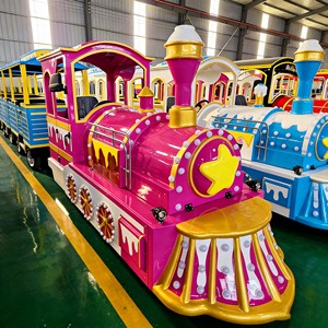 Treno Turistico Elettrico Senza Binari Personalizzabile <span class=keywords><strong>Colorato</strong></span>, Certificato CE, Alta Capacità, per Uso Interno/Esterno, Vendita all'Ingrosso Diretta dalla Fabbrica - Product Image 3